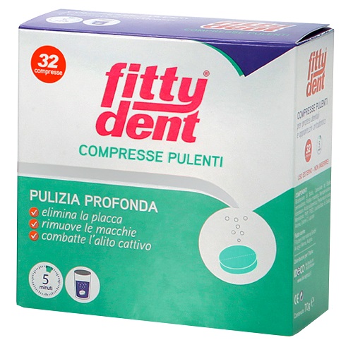 FITTYDENT COMPREX 32 COMPRESSE - latuafarmacia.org