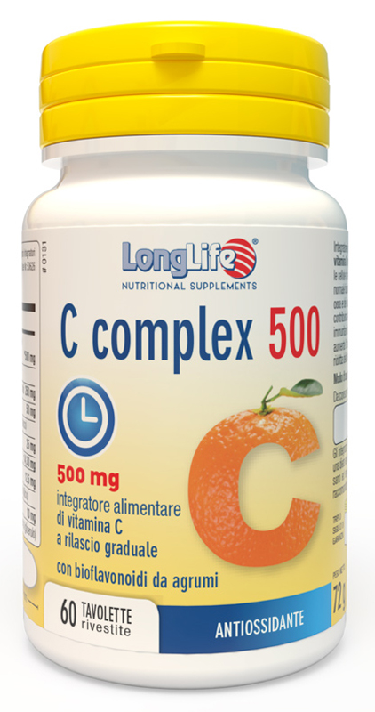 LONGLIFE C COMPLEX 500 TIME RELEASED 60 TAVOLETTE - latuafarmacia.org