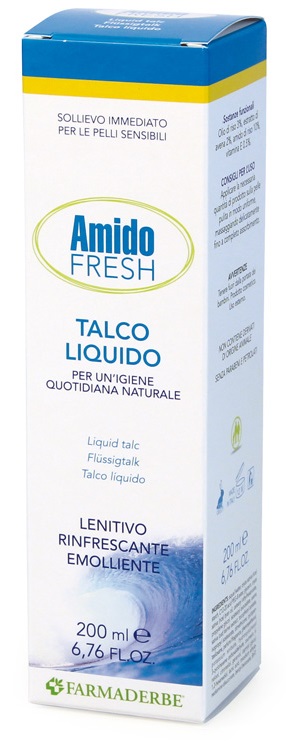AMIDO FRESH TALCO LIQUIDO 200 ML - latuafarmacia.org
