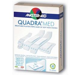 CEROTTO MASTER-AID QUADRA DERMOATTIVO FORMATI ASSORTITI 40 PEZZI - latuafarmacia.org