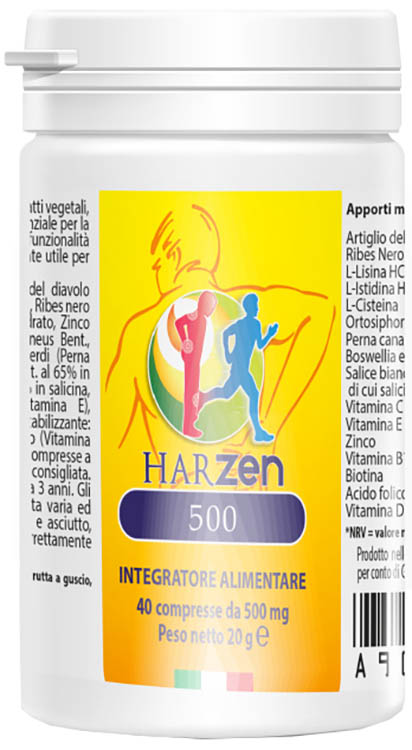 HARZEN 500 40 COMPRESSE - latuafarmacia.org