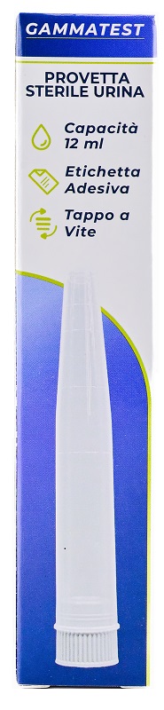PROVETTA STERILE PER URINA 12ML GAMMADIS - latuafarmacia.org