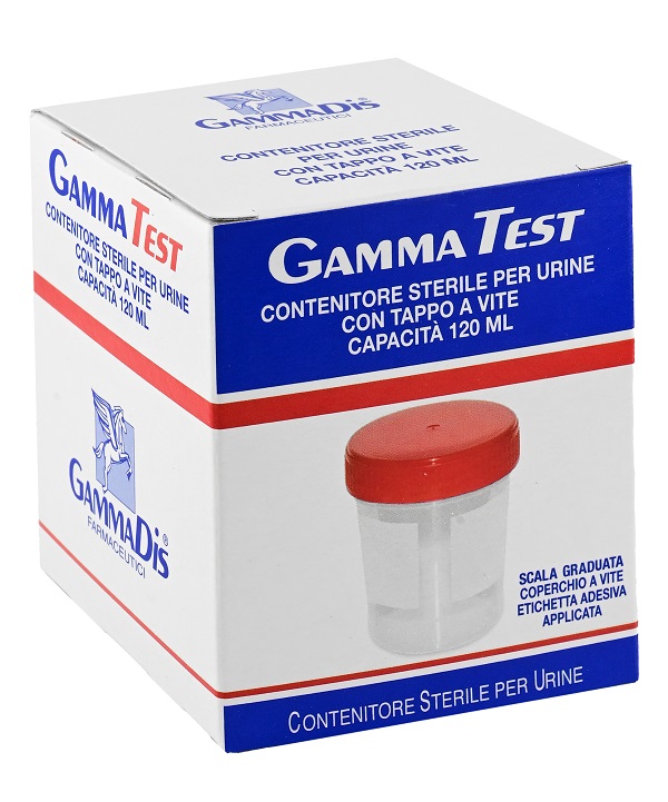 CONTENITORE STERILE PER LA RACCOLTA URINA 120 ML GAMMADIS - latuafarmacia.org