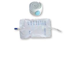 SACCA RACCOGLI URINA DA GAMBA PER INCONTINENZA IN PVC 750 ML TUBO RACCORDO DIRITTO 30 CM+RUBINETTO SCARICO+VALVOLA ANTIREFLUSSO+2 FASCE A BOTTONI 10 PEZZI - latuafarmacia.org