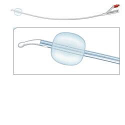 CATETERE FOLEY IN SILICONE PER ADULTI BRILLANT PLUS 2 VIE SENZA SCANALATURE CH20 LUNGHEZZA 41 CM PALLONCINO 10 ML PUNTA CILINDRICA 2 FORI 1 PEZZO - latuafarmacia.org