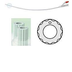 CATETERE VESCICALE IN SILICONE PROFILCATH PLUS SCANALATO 2 VIE CH16 LUNGHEZZA 31 CM PUNTA CILINDRICA 2 FORI CONTRAPPOSTI PALLONCINO 5 ML 1 PEZZO - latuafarmacia.org
