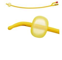 CATETERE FOLEY A MEDIA PERMANENZA  RUSCH GOLD PLUS A 2 VIE IN SILKOLATEX LATTICE-SILICONE PER ADULTO CH16 LUNGHEZZA 40 CM PUNTA CILINDRICA A 2 FORI PALLONCINO 5-15 ML 1 PEZZO - latuafarmacia.org