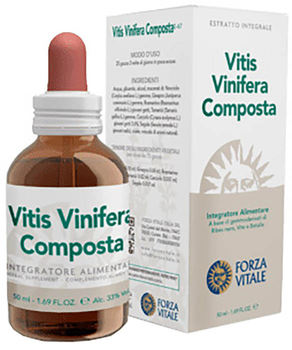 ECOSOL VITIS VINIFERA COMPOSTA GOCCE 50  ML - latuafarmacia.org