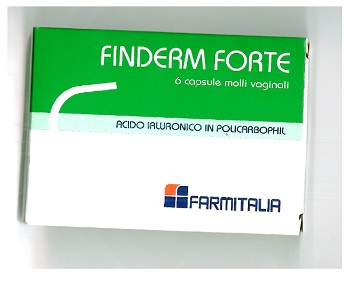 FINDERM FORTE CAPSULE MOLLI VAGINALI CONFEZIONE DA 6 PEZZI - latuafarmacia.org