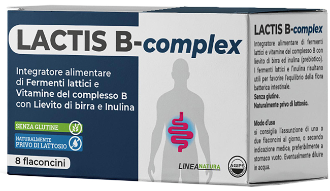LACTIS B-COMPLEX 8 FLACONCINI 10 ML - latuafarmacia.org
