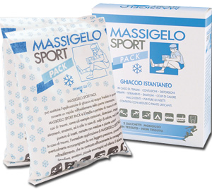 GHIACCIO ISTANTANEO MASSIGELO SPORT PACK 2 BUSTE - latuafarmacia.org