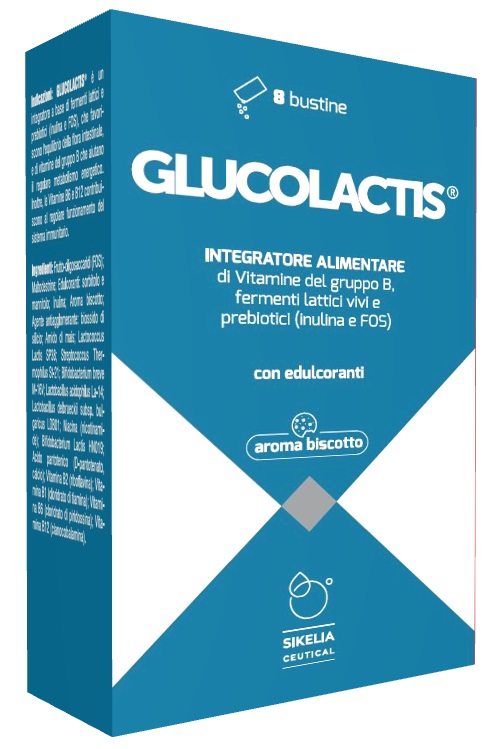 GLUCOLACTIS 8 BUSTINE AROMA BISCOTTO - latuafarmacia.org