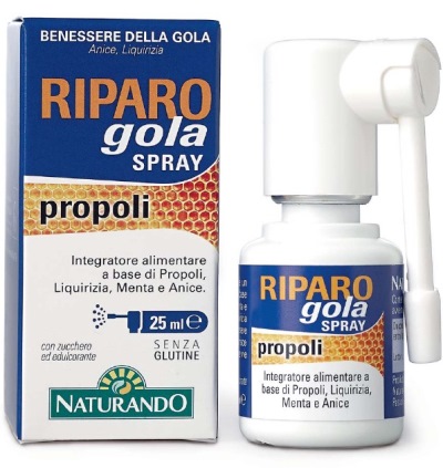RIPARO GOLA SPRAY 25 ML - latuafarmacia.org
