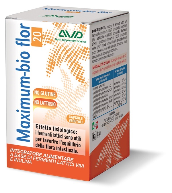 MAXIMUM BIO FLOR 20 75 CAPSULE - latuafarmacia.org