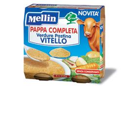 MELLIN PAPPA COMPLETA VITELLO 250 G 2 PEZZI - latuafarmacia.org