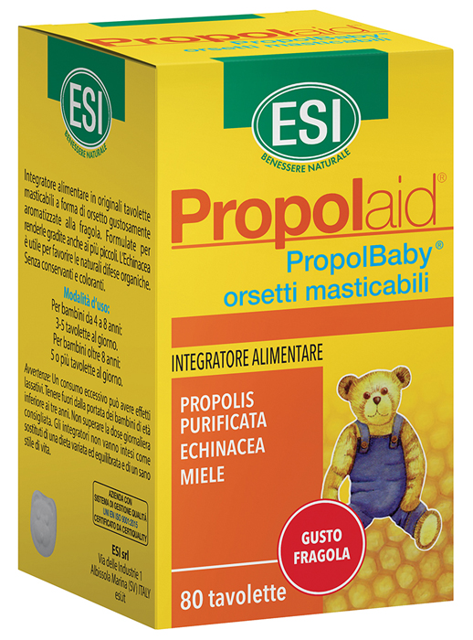 ESI PROPOLAID ORSETTI JUNIOR 80 TAVOLETTE - latuafarmacia.org