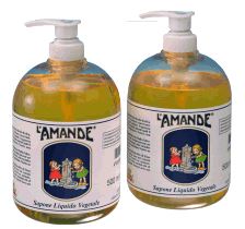 L'AMANDE MARSEILLE SAPONE LIQUIDO VEGETALE NON PROFUMATO 500 ML - latuafarmacia.org