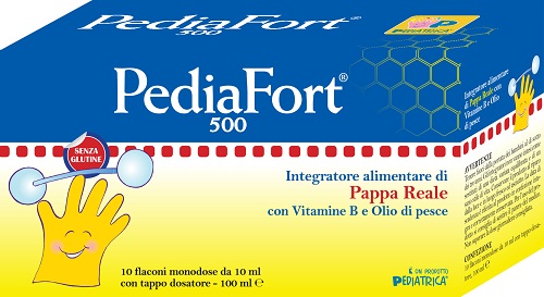 PEDIAFORT 500 10 FLACONI - latuafarmacia.org