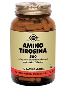 AMINO TIROSINA 500 50 CAPSULE VEGETALI - latuafarmacia.org