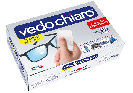 VEDOCHIARO OCCHIALI 16 SALVIETTE UMIDIFICATE - latuafarmacia.org