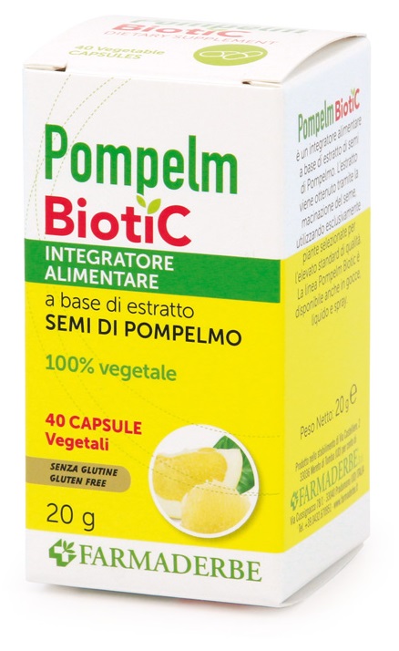 POMPELMBIOTIC 40 CAPSULE - latuafarmacia.org