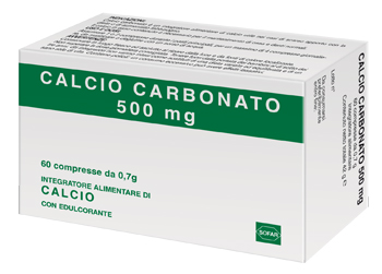 CALCIO CARBONATO 60 COMPRESSE - latuafarmacia.org
