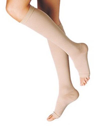 GAMBALETTO TERAPEUTICO DUALSAN A COMPRESSIONE DECRESCENTE KKL2 PUNTA APERTA BEIGE UNISEX 4 1 PAIO - latuafarmacia.org