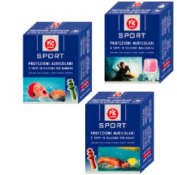TAPPO AURICOLARE IN SILICONE PIC SPORT 6 PEZZI - latuafarmacia.org
