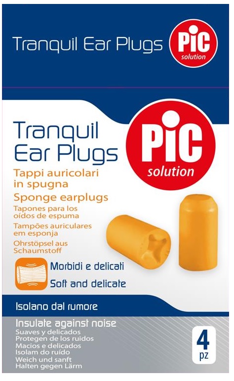 TAPPI AURICOLARI TRANQUIL IN SPUGNA 4 PEZZI - latuafarmacia.org