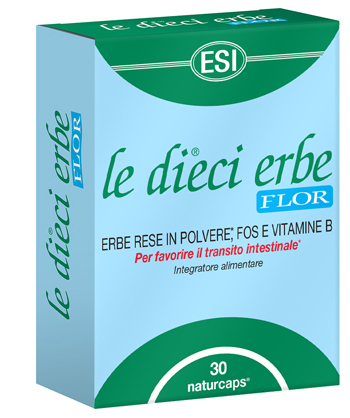 ESI LE DIECI ERBE FLOR 30 CAPSULE - latuafarmacia.org