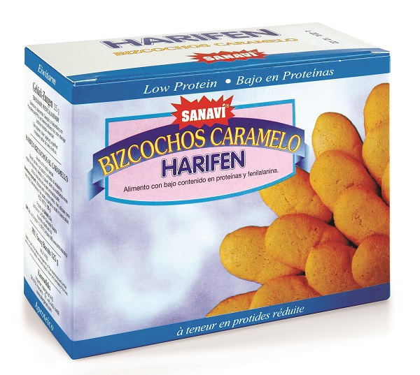 HARIFEN BISCOTTI CARAMELLO 125 G - latuafarmacia.org