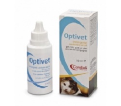 OPTIVET DETERGENTE PER OCCHI PER CANI E GATTI FLACONE 50 ML - latuafarmacia.org