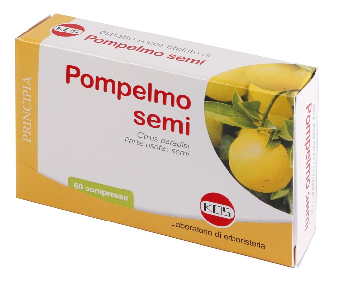 POMPELMO SEMI ESTRATTO SECCO 60 COMPRESSE - latuafarmacia.org