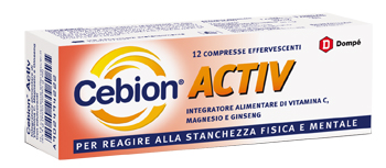 CEBION ACTIV 12 COMPRESSE EFFERVESCENTI - latuafarmacia.org