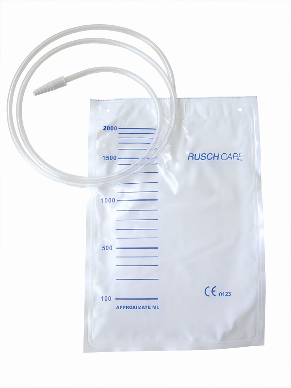 SACCA DI RACCOLTA URINA DA LETTO MONOUSO NON STERILE CAPACITA' 2000 ML CON TUBO DI RACCORDO LUNGHEZZA 130 CM DIAMETRO 5X7 MM VALVOLA DI NON RITORNO 1 GANCIO 30 PEZZI - latuafarmacia.org