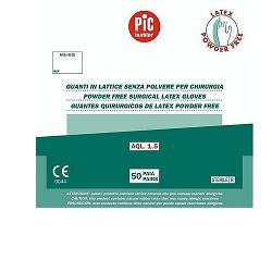 GUANTO PIC CHIRURGICO IN LATTICE STERILE SENZA POLVERE MISURA 7,5 - latuafarmacia.org