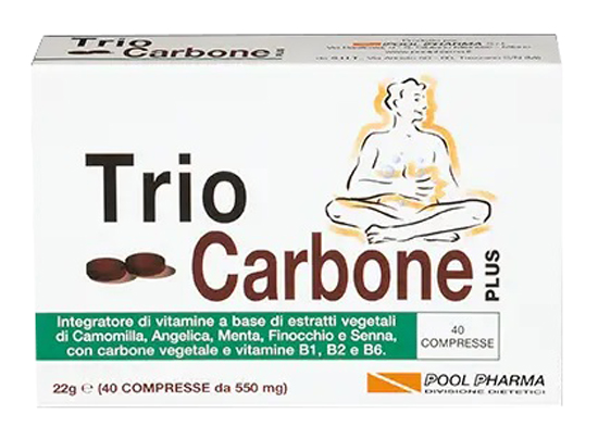 TRIOCARBONE PLUS 40 COMPRESSE - latuafarmacia.org