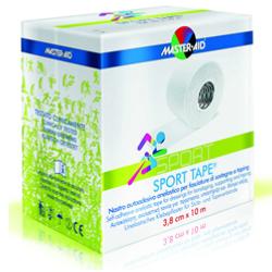 NASTRO AUTOADESIVO ANELASTICO PER FASCIATURE DI SOSTEGNO E TAPING MASTER-AID SPORT 3,8X10 - latuafarmacia.org