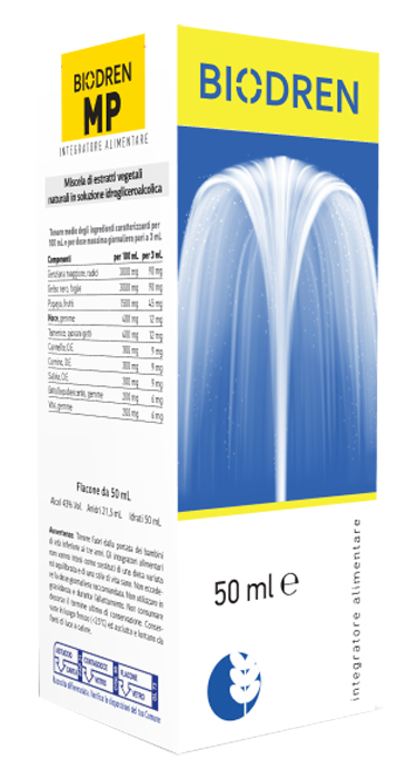 BIODREN M-P SOLUZIONE IDROALCOLICA 50 ML - latuafarmacia.org