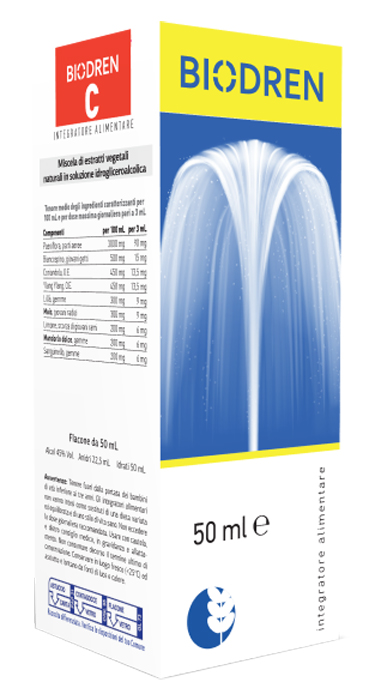 BIODREN C 50 ML SOLUZIONE IDROALCOLICA - latuafarmacia.org