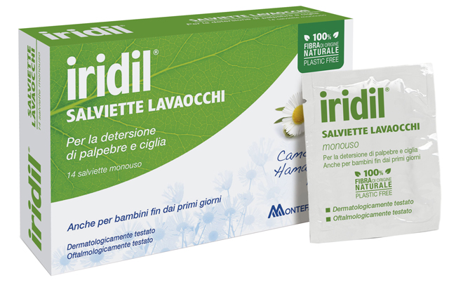 IRIDIL LAVAOCCHI 14 SALVIETTE MONOUSO - latuafarmacia.org