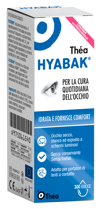 HYABAK SOLUZIONE OFTALMICA 10 ML - latuafarmacia.org