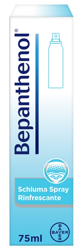 SCHIUMA SPRAY RINFRESCANTE BEPANTHENOL 75ML - latuafarmacia.org