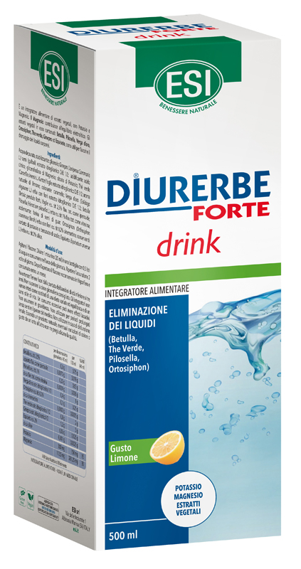 ESI DIURERBE FORTE DRINK LIMONE 500 ML - latuafarmacia.org