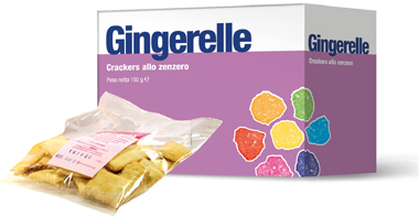 GINGERELLE CRAKERS ZENZERO 150 G - latuafarmacia.org