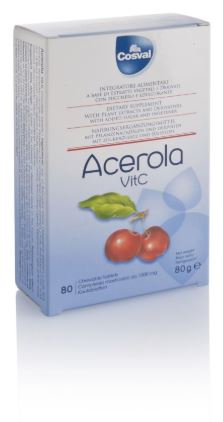 ACEROLA VITAMINA C 80 TAVOLETTE - latuafarmacia.org