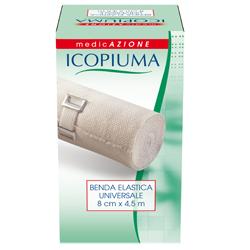 ICOPIUMA BENDA ELASTICA UNIVERSALE 8X450 CM - latuafarmacia.org