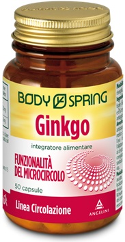 BODY SPRING GINKGO BILOBA 50 CAPSULE - latuafarmacia.org