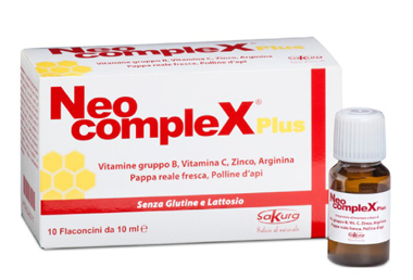NEOCOMPLEX PLUS 10 FLACONCINI MONODOSE 10 ML - latuafarmacia.org