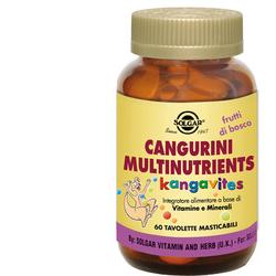 CANGURINI MULTINUTRIENTS FRUTTI BOSCO 60 COMPRESSE - latuafarmacia.org
